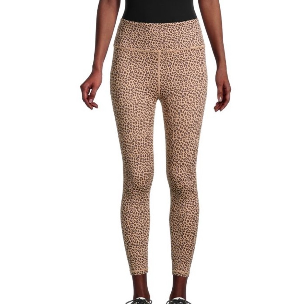 NWOT Anthropologie All Fenix Animal Print 7/8 Tight - XS